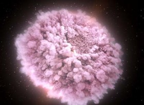 SA telescopes track neutron star collision