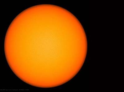 Blank sun heralds solar minimum