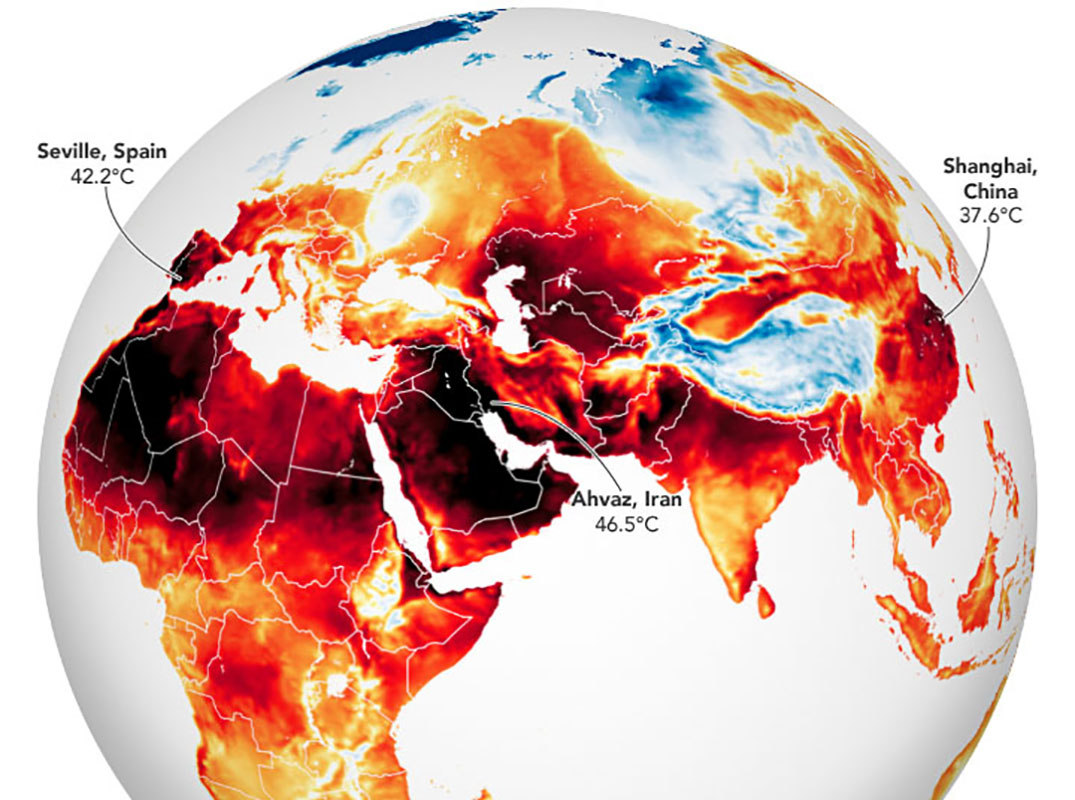 Heatwaves and fires scorch Europe, Africa and Asia - IT-Online