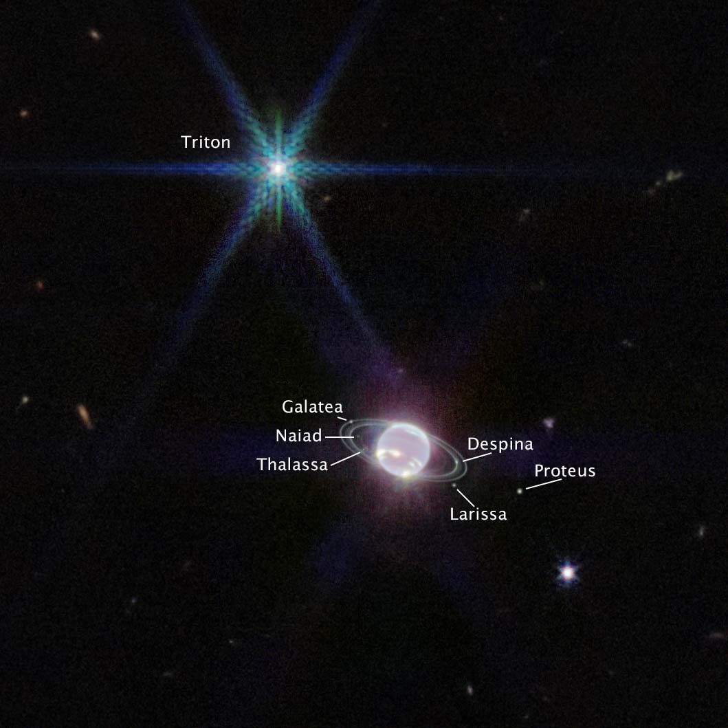 New Webb image captures clearest view of Neptune’s rings in decades - IT-Online