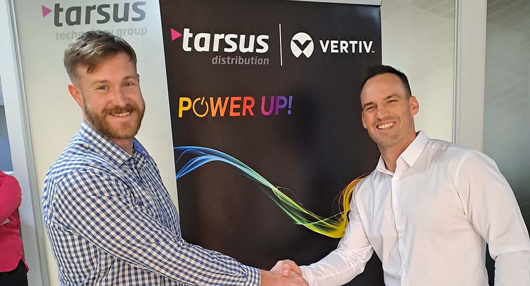 Tarsus to distribute Vertiv infrastructure portfolio