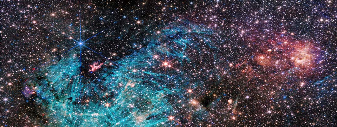 Webb reveals new features in the heart of the Milky Way