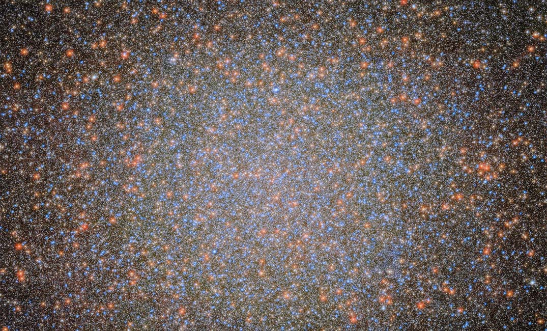 Hubble finds evidence for a rare black hole in Omega Centauri