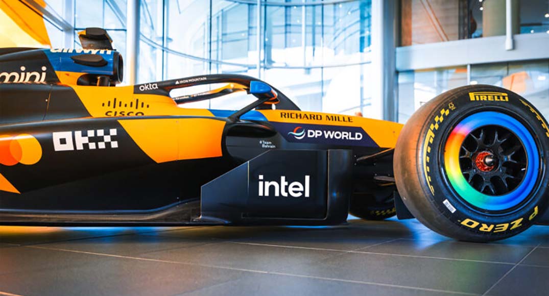 Intel partners with McLaren Racing
